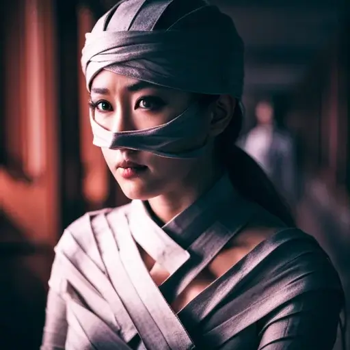 Mummy Halloween costume tips with Korean flair